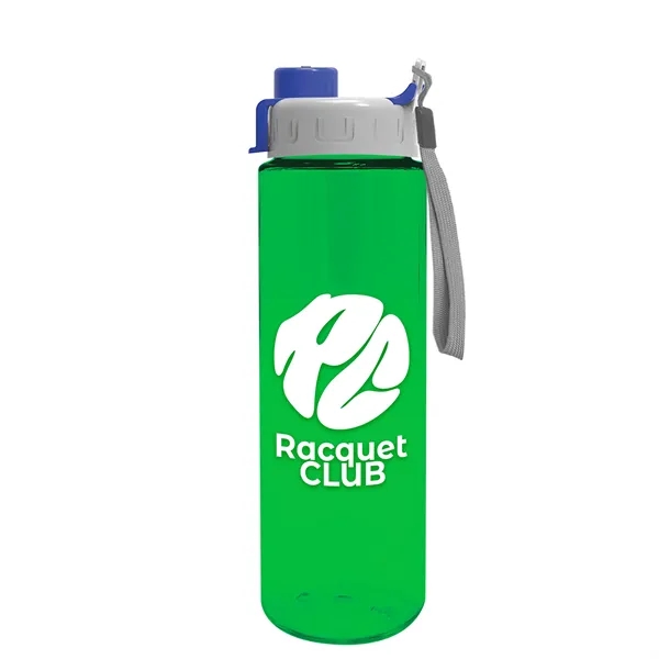 Freedom Bottle - 28 oz.Transparent Tritan™ Bottle with Quick Snap Lid... from ASI 40480 Koozie Group