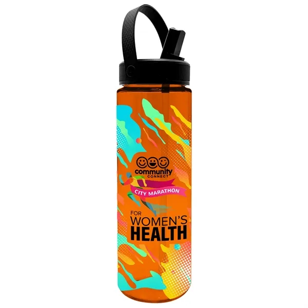 28 oz. Tritan™ Bottle with Flip Straw Swivel Handle Lid... from ASI 40480 Koozie Group
