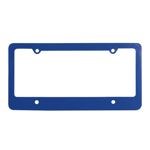Classic license plate frame with holes and retaining clips.... from ASI 40480 Koozie Group
