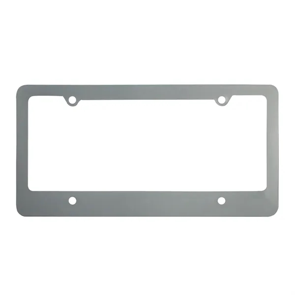 Classic license plate frame with holes and retaining clips.... from ASI 40480 Koozie Group
