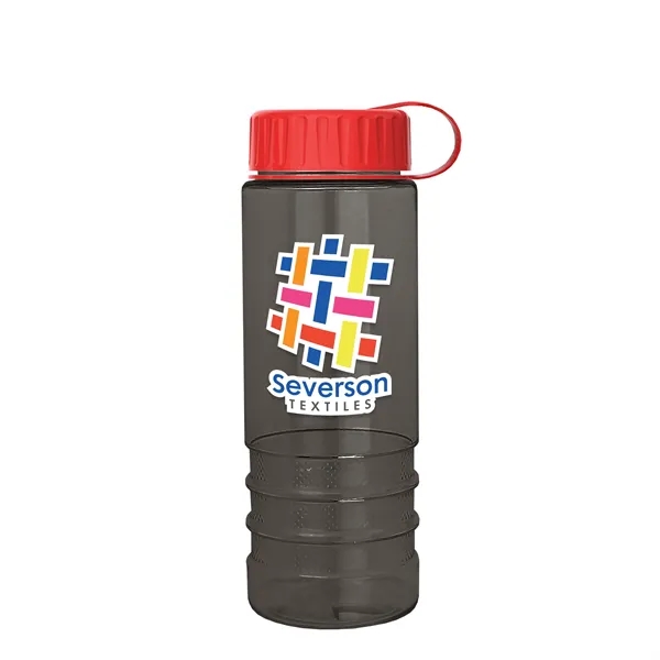 Salute-2 - 24 oz. Bottle with Tethered Lid... from ASI 40480 Koozie Group