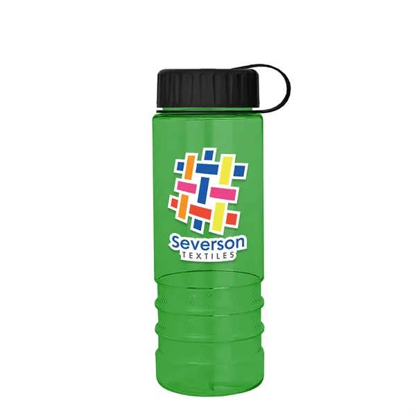 Salute-2 - 24 oz. Bottle with Tethered Lid... from ASI 40480 Koozie Group