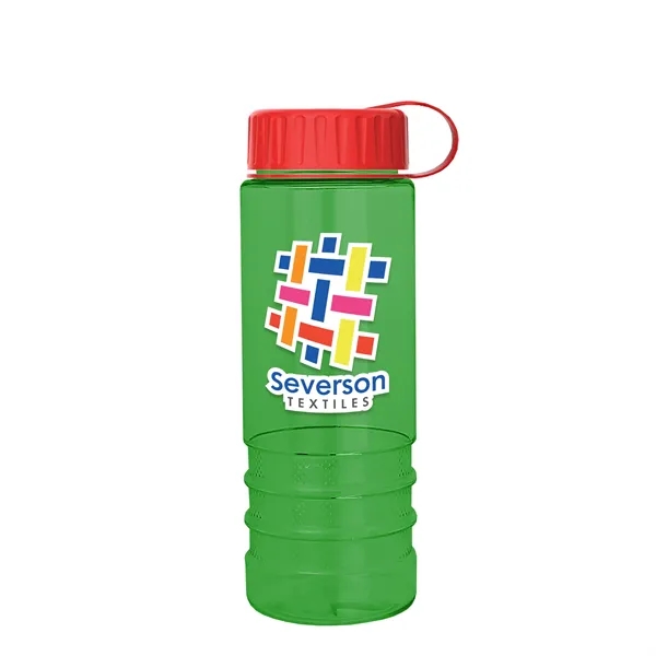 Salute-2 - 24 oz. Bottle with Tethered Lid... from ASI 40480 Koozie Group