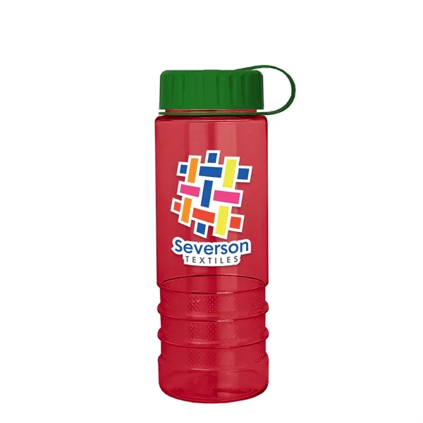 Salute-2 - 24 oz. Bottle with Tethered Lid... from ASI 40480 Koozie Group