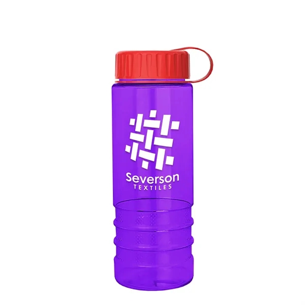 Salute-2 - 24 oz. Bottle with Tethered Lid... from ASI 40480 Koozie Group