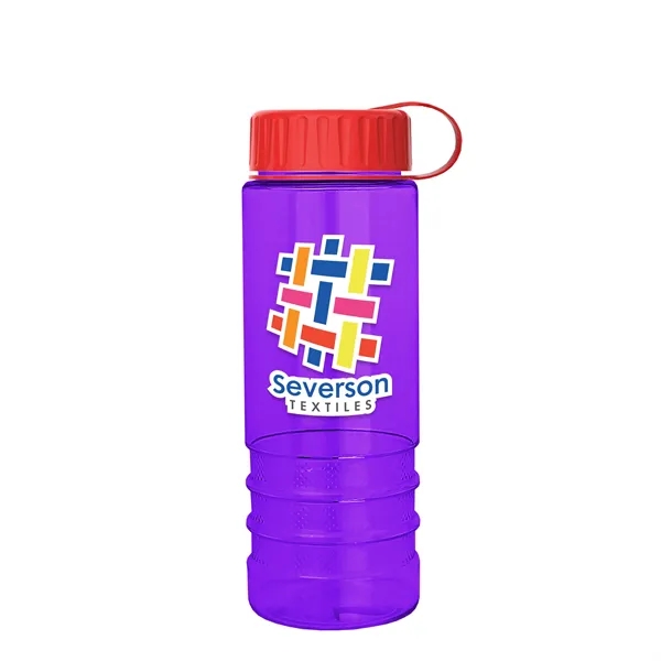 Salute-2 - 24 oz. Bottle with Tethered Lid... from ASI 40480 Koozie Group