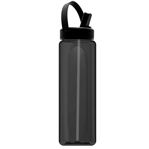 Garyline® Boss Embossed RPET Bottle with Flip-Straw, Swiv...... from ASI 40480 Koozie Group