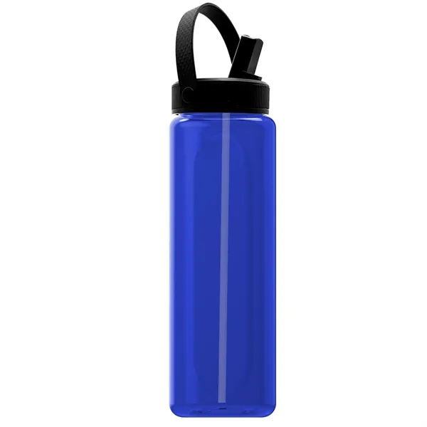 Garyline® Boss Embossed RPET Bottle with Flip-Straw, Swiv...... from ASI 40480 Koozie Group