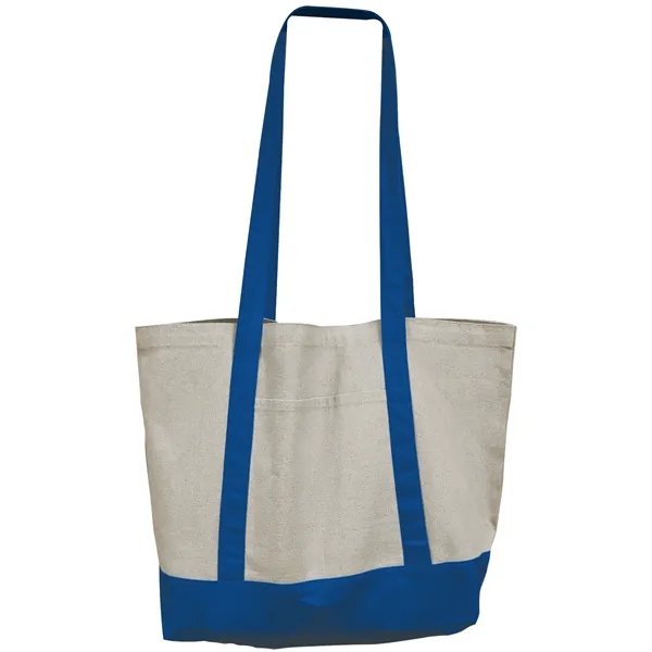 20.5" W x 13" H x 7" D Cotton Tote Bag... from ASI 40480 Koozie Group