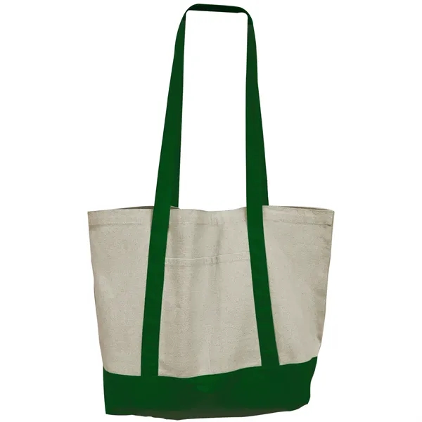 20.5" W x 13" H x 7" D Cotton Tote Bag... from ASI 40480 Koozie Group