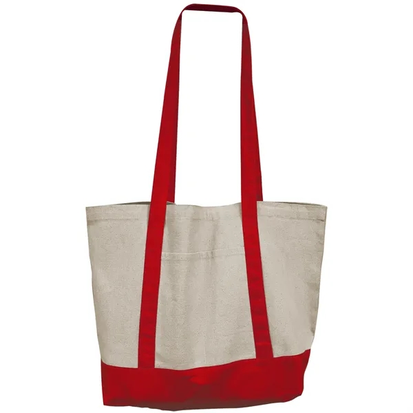 20.5" W x 13" H x 7" D Cotton Tote Bag... from ASI 40480 Koozie Group