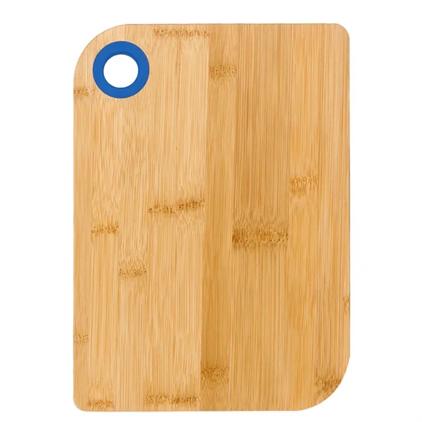 Bamboo Cutting Board with Silicone Ring... from ASI 40480 Koozie Group