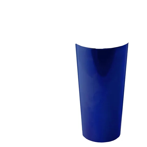 18 oz Explorer Metalike Tumbler with Slide-Lid in a Reusable Cotton... from ASI 40480 Koozie Group