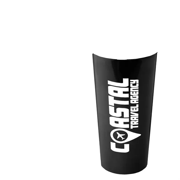 18 oz Explorer Metalike Tumbler with Slide-Lid in a Reusable Cotton... from ASI 40480 Koozie Group