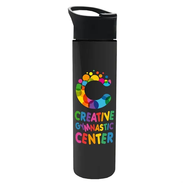 16 oz. Double Wall Insulated Bottle with Flip Straw Lid. Bottle... from ASI 40480 Koozie Group