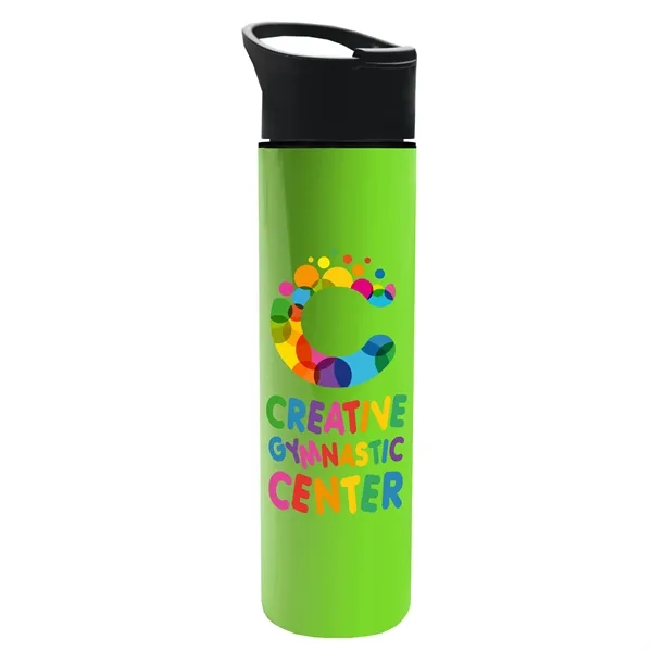 16 oz. Double Wall Insulated Bottle with Flip Straw Lid. Bottle... from ASI 40480 Koozie Group