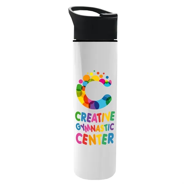 16 oz. Double Wall Insulated Bottle with Flip Straw Lid. Bottle... from ASI 40480 Koozie Group