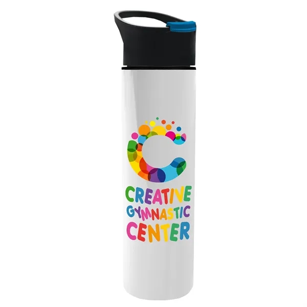 16 oz. Double Wall Insulated Bottle with Flip Straw Lid. Bottle... from ASI 40480 Koozie Group