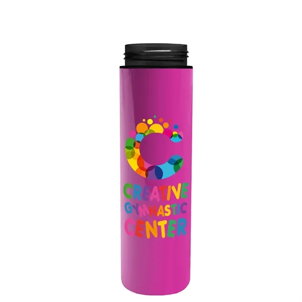 16 oz. Double Wall Insulated Bottle with Flip Straw Lid. Bottle... from ASI 40480 Koozie Group