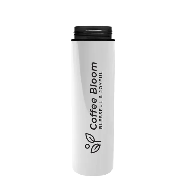 16 oz. Double Wall Insulated Bottle with Flip Straw Lid. Bottle... from ASI 40480 Koozie Group