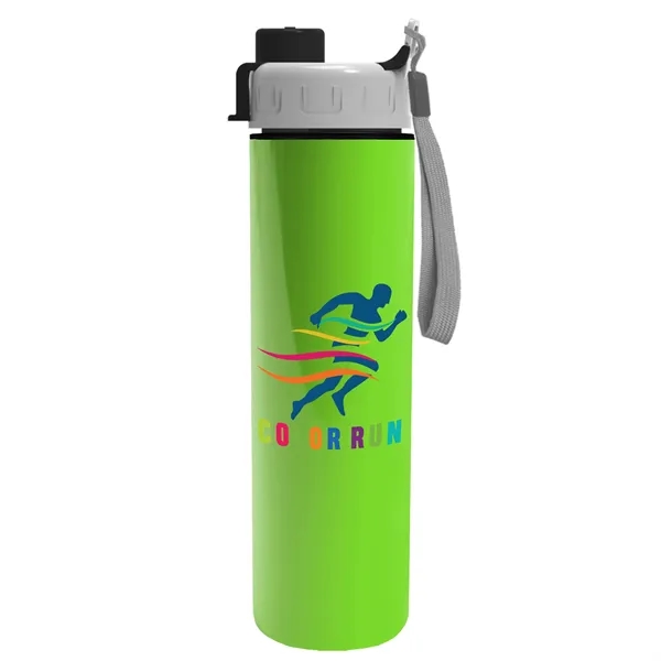 16 oz. Double Wall Insulated Bottle with Flip Straw Lid. Bottle... from ASI 40480 Koozie Group