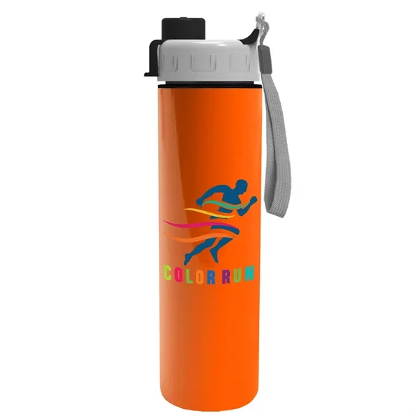 16 oz. Double Wall Insulated Bottle with Flip Straw Lid. Bottle... from ASI 40480 Koozie Group