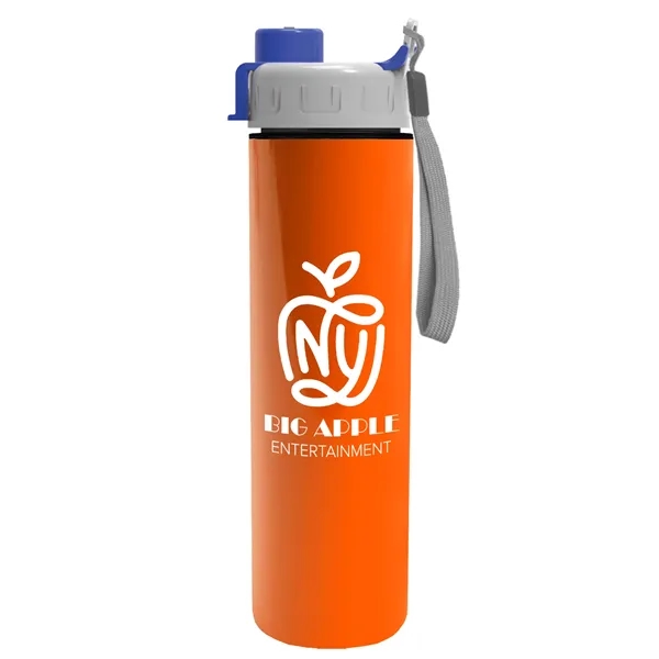 16 oz. Double Wall Insulated Bottle with Flip Straw Lid. Bottle... from ASI 40480 Koozie Group