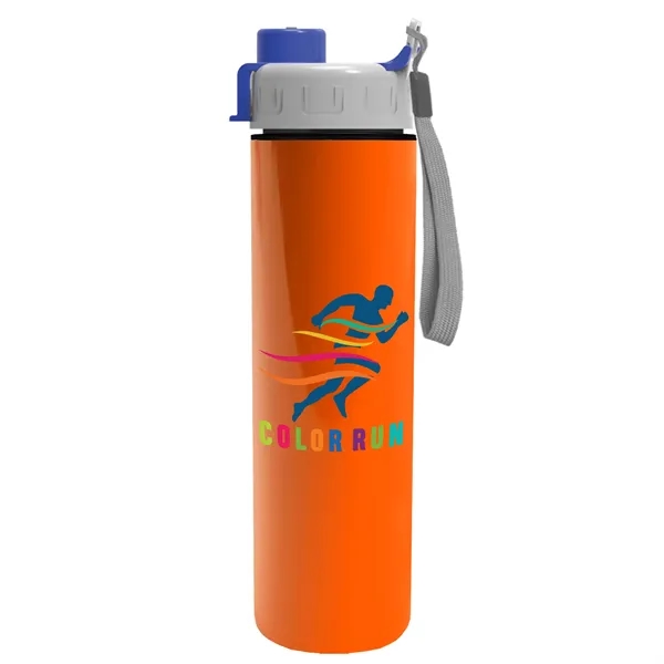 16 oz. Double Wall Insulated Bottle with Flip Straw Lid. Bottle... from ASI 40480 Koozie Group
