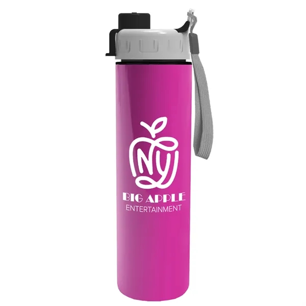 16 oz. Double Wall Insulated Bottle with Flip Straw Lid. Bottle... from ASI 40480 Koozie Group