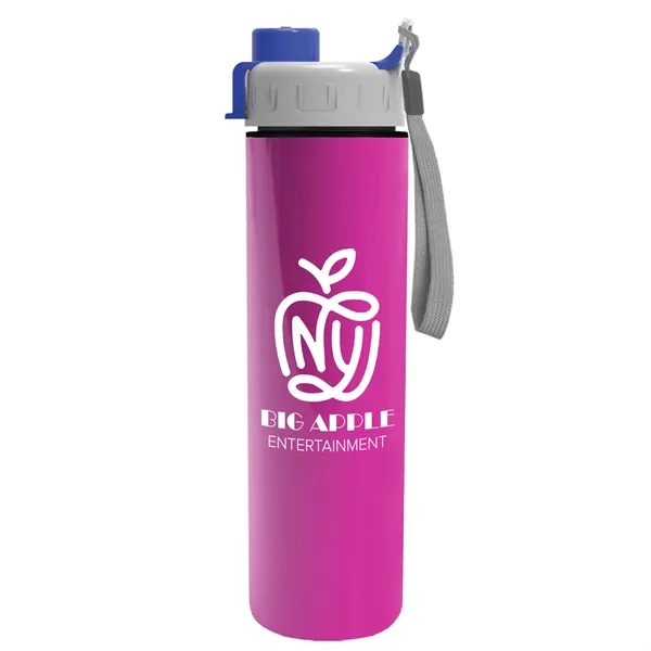 16 oz. Double Wall Insulated Bottle with Flip Straw Lid. Bottle... from ASI 40480 Koozie Group