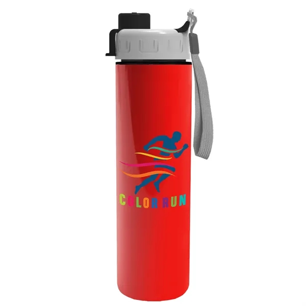 16 oz. Double Wall Insulated Bottle with Flip Straw Lid. Bottle... from ASI 40480 Koozie Group