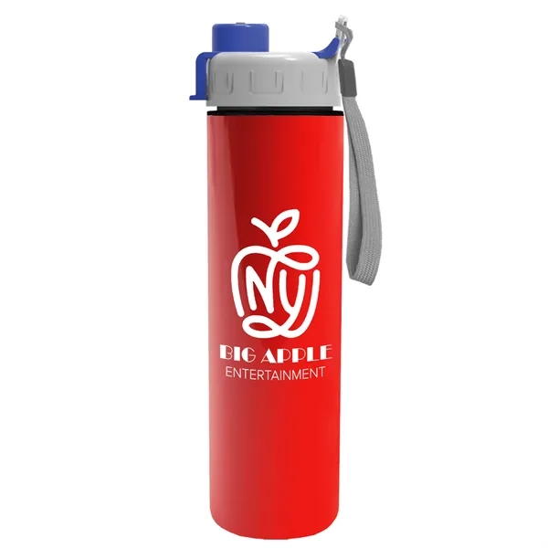 16 oz. Double Wall Insulated Bottle with Flip Straw Lid. Bottle... from ASI 40480 Koozie Group