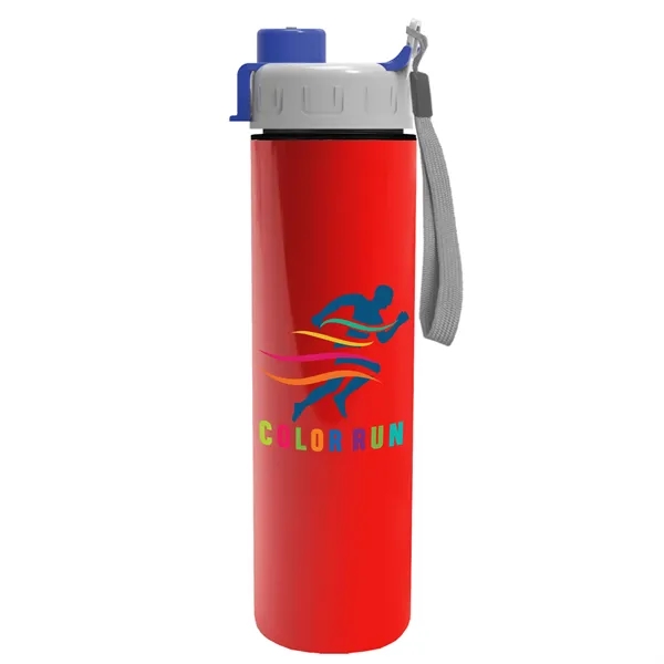 16 oz. Double Wall Insulated Bottle with Flip Straw Lid. Bottle... from ASI 40480 Koozie Group