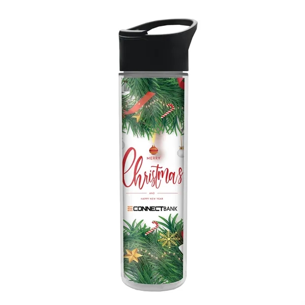 Full Color Wrap 16 Oz. Insulated Bottle With Pop Up Sip... from ASI 40480 Koozie Group