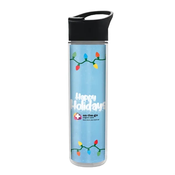 Full Color Wrap 16 Oz. Insulated Bottle With Pop Up Sip... from ASI 40480 Koozie Group