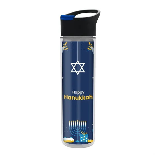 Full Color Wrap 16 Oz. Insulated Bottle With Pop Up Sip... from ASI 40480 Koozie Group