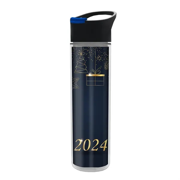 Full Color Wrap 16 Oz. Insulated Bottle With Pop Up Sip... from ASI 40480 Koozie Group