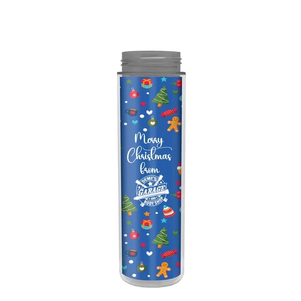 Full Color Wrap 16 Oz. Insulated Bottle With Pop Up Sip... from ASI 40480 Koozie Group