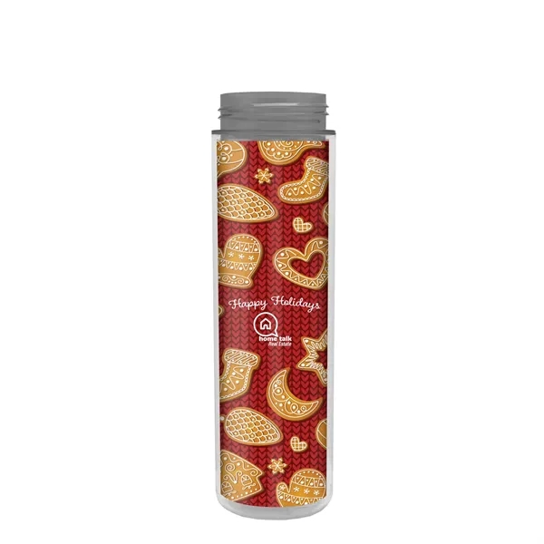 Full Color Wrap 16 Oz. Insulated Bottle With Pop Up Sip... from ASI 40480 Koozie Group
