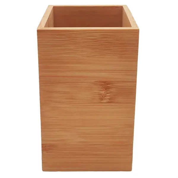 Small Bamboo Box and Utensil Holder... from ASI 40480 Koozie Group