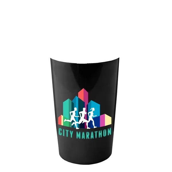 14 oz. Metallic Tumbler with 2-in-1 Flip and Straw lid. Top... from ASI 40480 Koozie Group