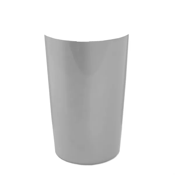 New 14 oz. Metalike Sentinel Tumbler with Clear Slide-Lid. Double-Wall Insulated... from ASI 40480 Koozie Group