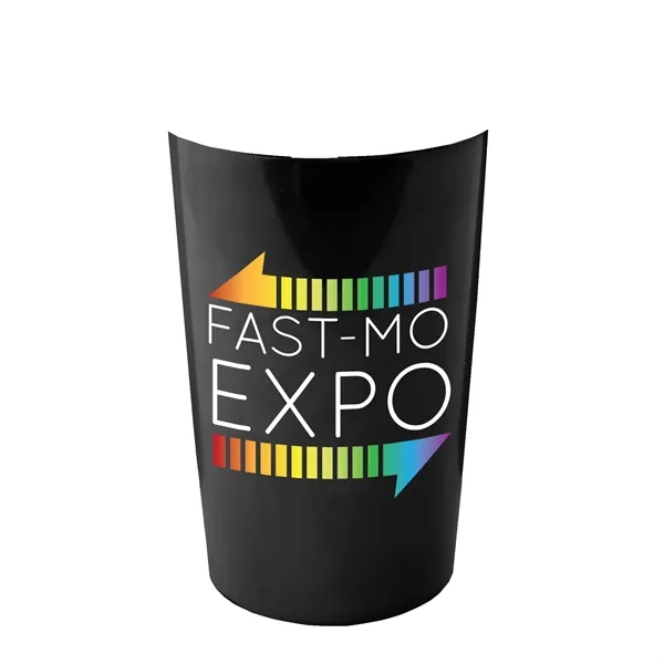 New 14 oz. Metalike Sentinel Tumbler with Clear Slide-Lid. Double-Wall Insulated... from ASI 40480 Koozie Group