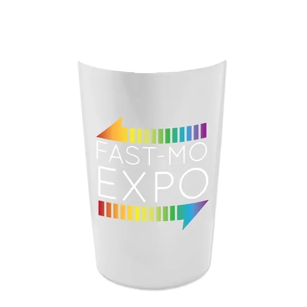 New 14 oz. Metalike Sentinel Tumbler with Clear Slide-Lid. Double-Wall Insulated... from ASI 40480 Koozie Group