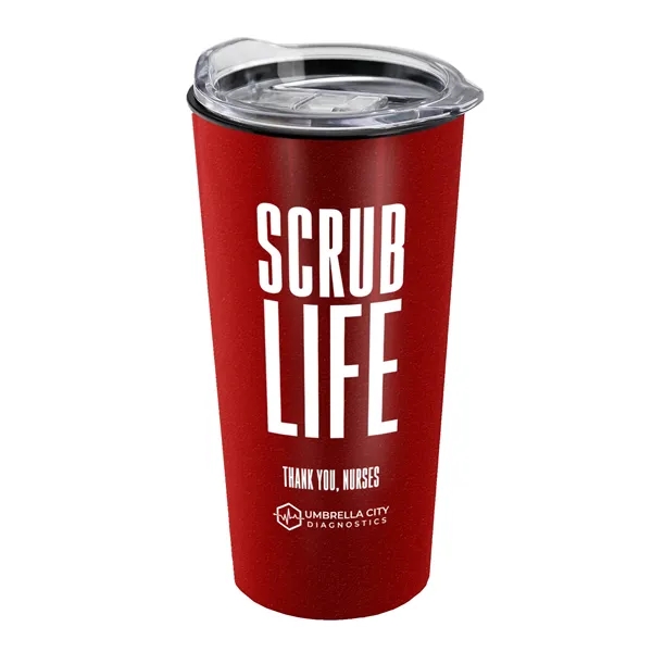 Garyline® Explore Metallic Travel Tumbler with Slider Lid...... from ASI 40480 Koozie Group