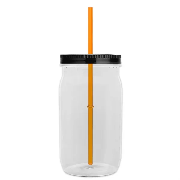 27 oz. Mason Jar - Screw-On Lid with Gasket Seal. Measurements... from ASI 40480 Koozie Group