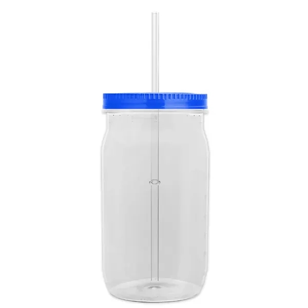 27 oz. Mason Jar - Screw-On Lid with Gasket Seal. Measurements... from ASI 40480 Koozie Group