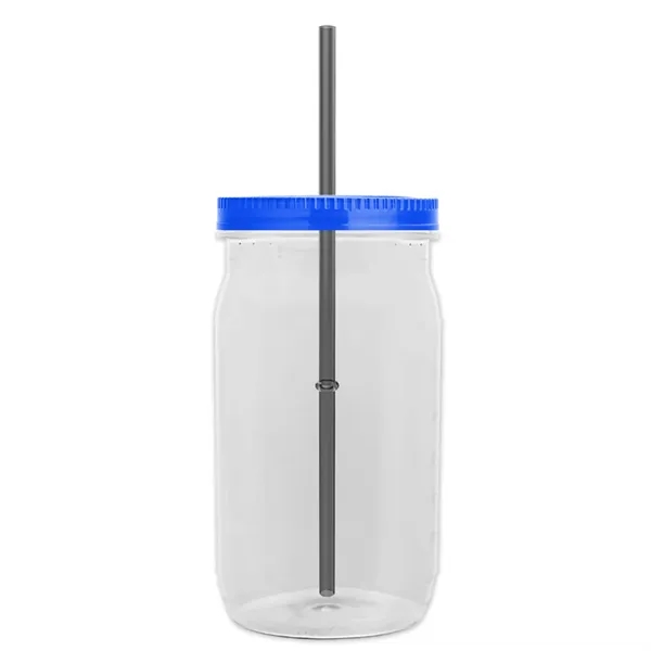 27 oz. Mason Jar - Screw-On Lid with Gasket Seal. Measurements... from ASI 40480 Koozie Group