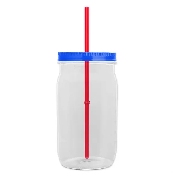 27 oz. Mason Jar - Screw-On Lid with Gasket Seal. Measurements... from ASI 40480 Koozie Group