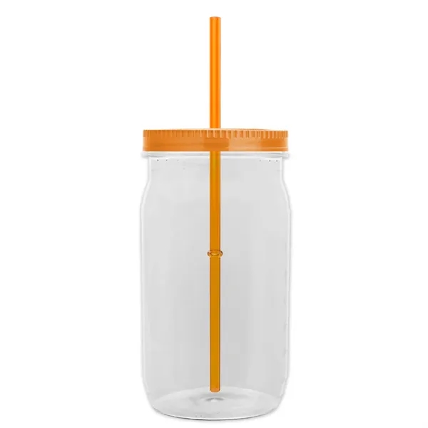 27 oz. Mason Jar - Screw-On Lid with Gasket Seal. Measurements... from ASI 40480 Koozie Group